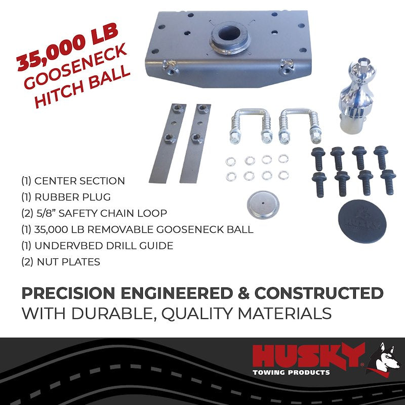 Husky Gooseneck Trailer Hitch 33205