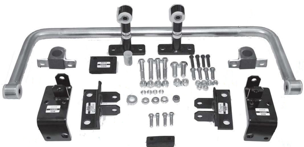 Roadmaster Stabilizer Bar – 1-5/8 Inch Front Bar Diameter, Cadmium Plated, Chromoly Steel