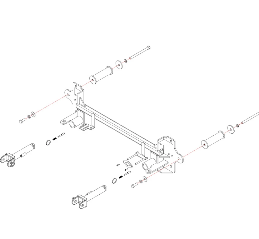 Roadmaster Direct-Connect Tow Bar Base Plate – 2026 Jeep Grand Cherokee L / 2026 Jeep Grand Cherokee – view 3