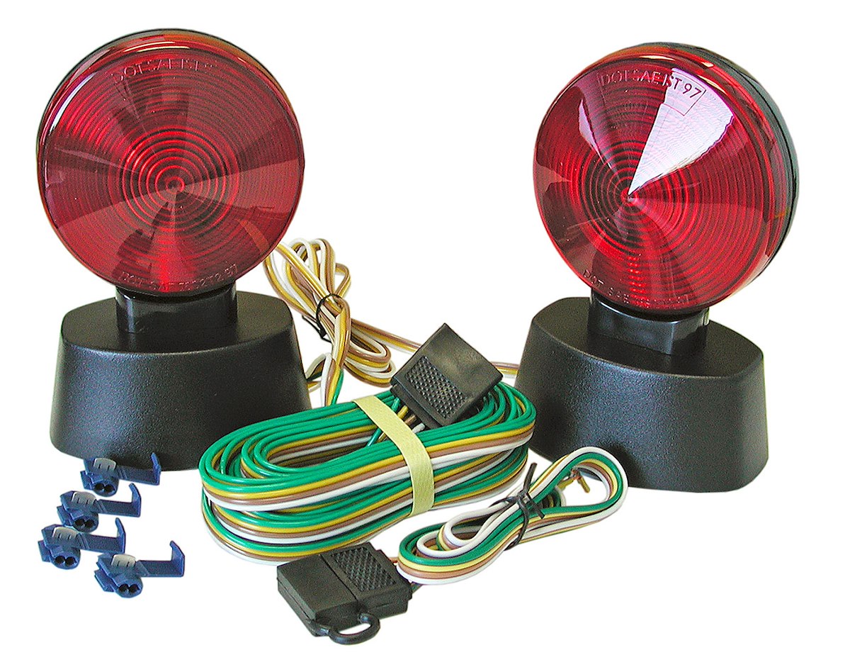 Roadmaster Tow Light Kit – Includes Plugs/ Sockets And Wire Harness, Magnet Mount