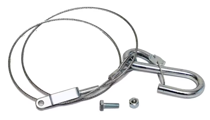 Demco Trailer Safety Cable – 3/32 Inch Diameter, 42 Inch Length, For USe With DA91/ DA10/ DA20 Actuator