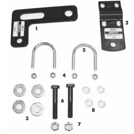 Roadmaster Steering Stabilizer Bracket – Reflex, Kit