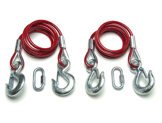 Roadmaster Tow Bar Safety Cables 653