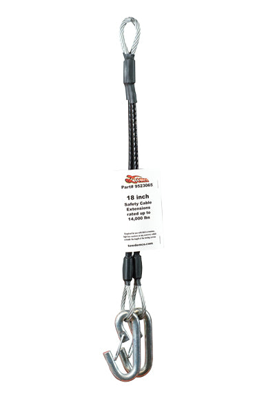 Demco 9523065 Safety Cable Extensions 18 in