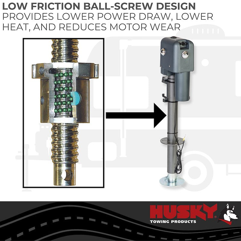 Husky Trailer Super Brute Electric Tongue Jack 87247