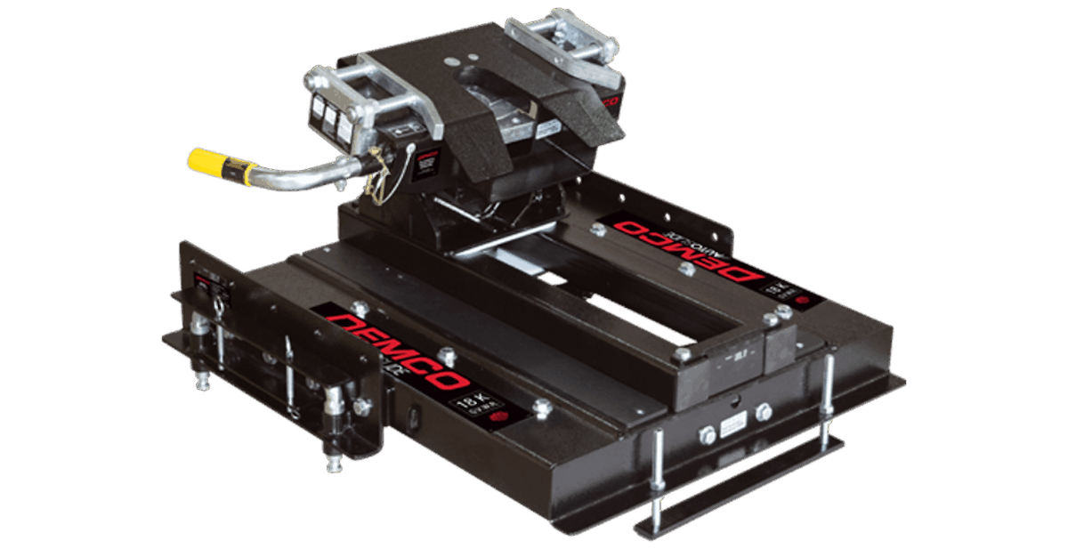 Demco Fifth Wheel Trailer Hitch – UMS Series, Under Bed Mount, With Head/ Head Support/ Handle Kit