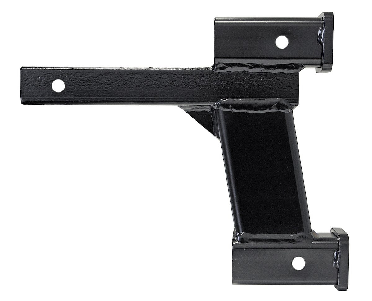 Roadmaster Trailer Hitch Receiver Tube Adapter – One Receiver 10 Inch Drop/ Rise, Another 2 Inch Drop