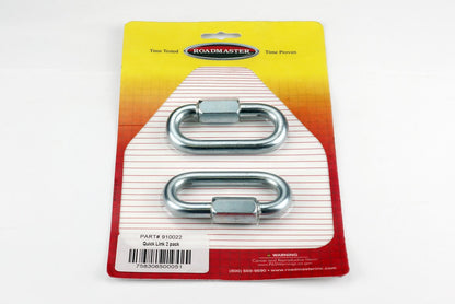 Roadmaster Trailer Safety Chain Quick Link – D Type, Set Of 2 – view 2