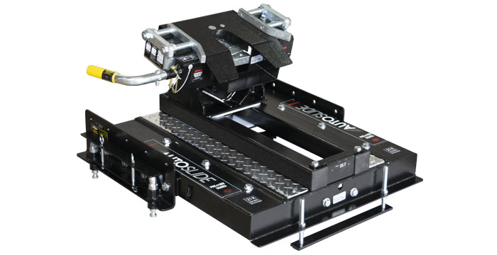 Demco Fifth Wheel Trailer Hitch – 21000 Pound Weight Carrying Capacity, Automatic Slide, Dual Pivot Hea