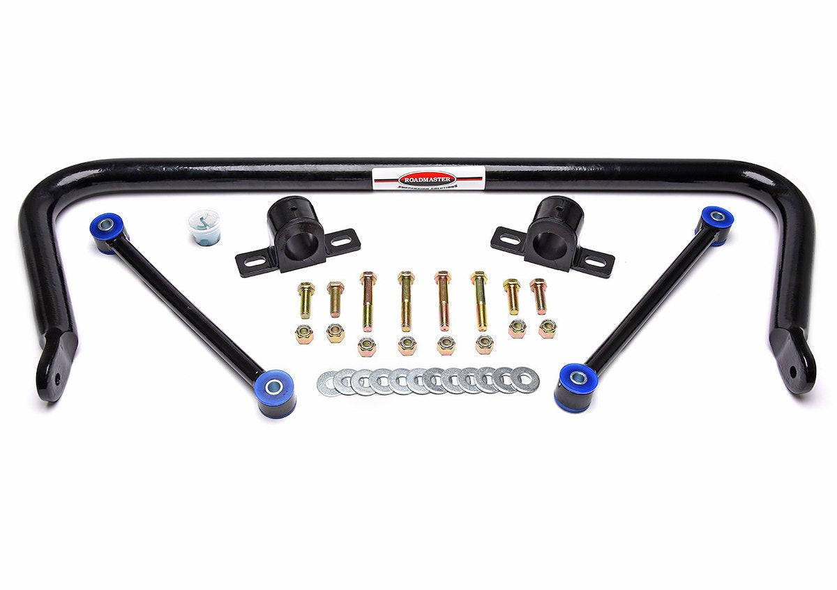Roadmaster Stabilizer Bar – 1-3/4 Inch Front Bar Diameter, Cadmium Plated, Chromoly Steel