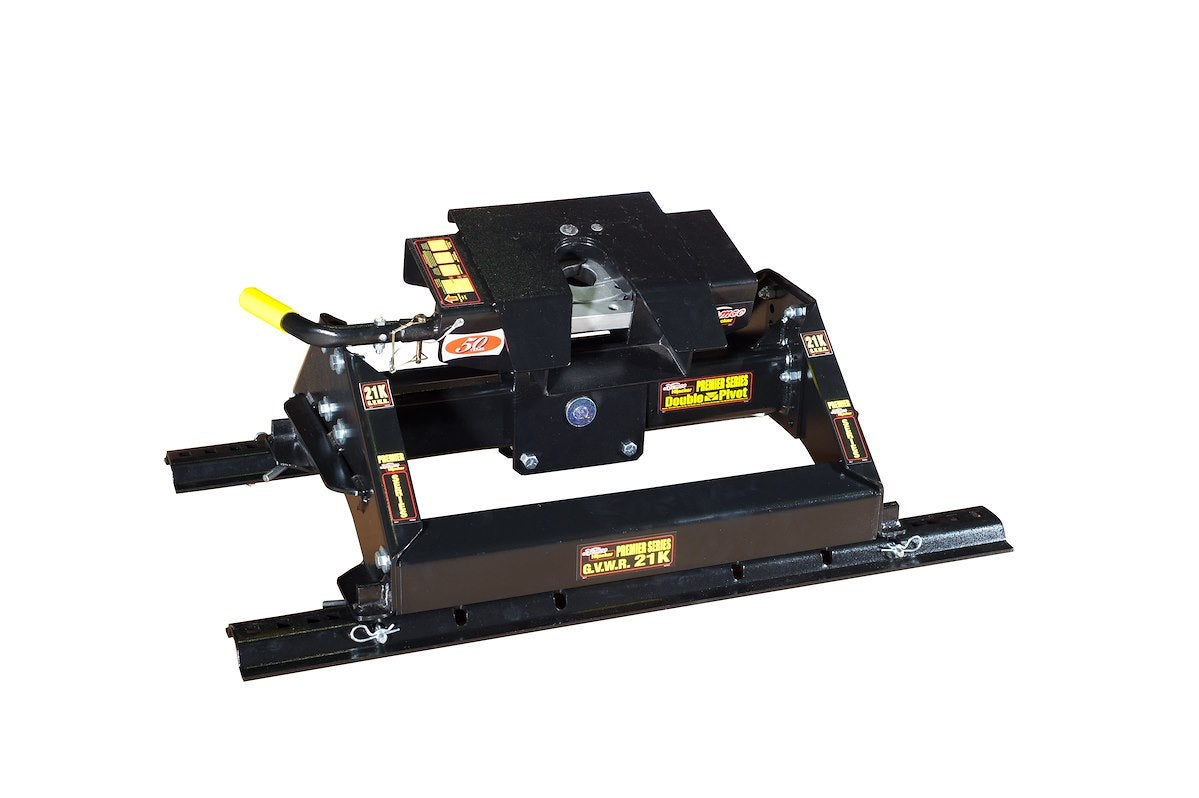 Demco Fifth Wheel Trailer Hitch – Premier Series, Fits Long Beds Only, In-Bed Mount