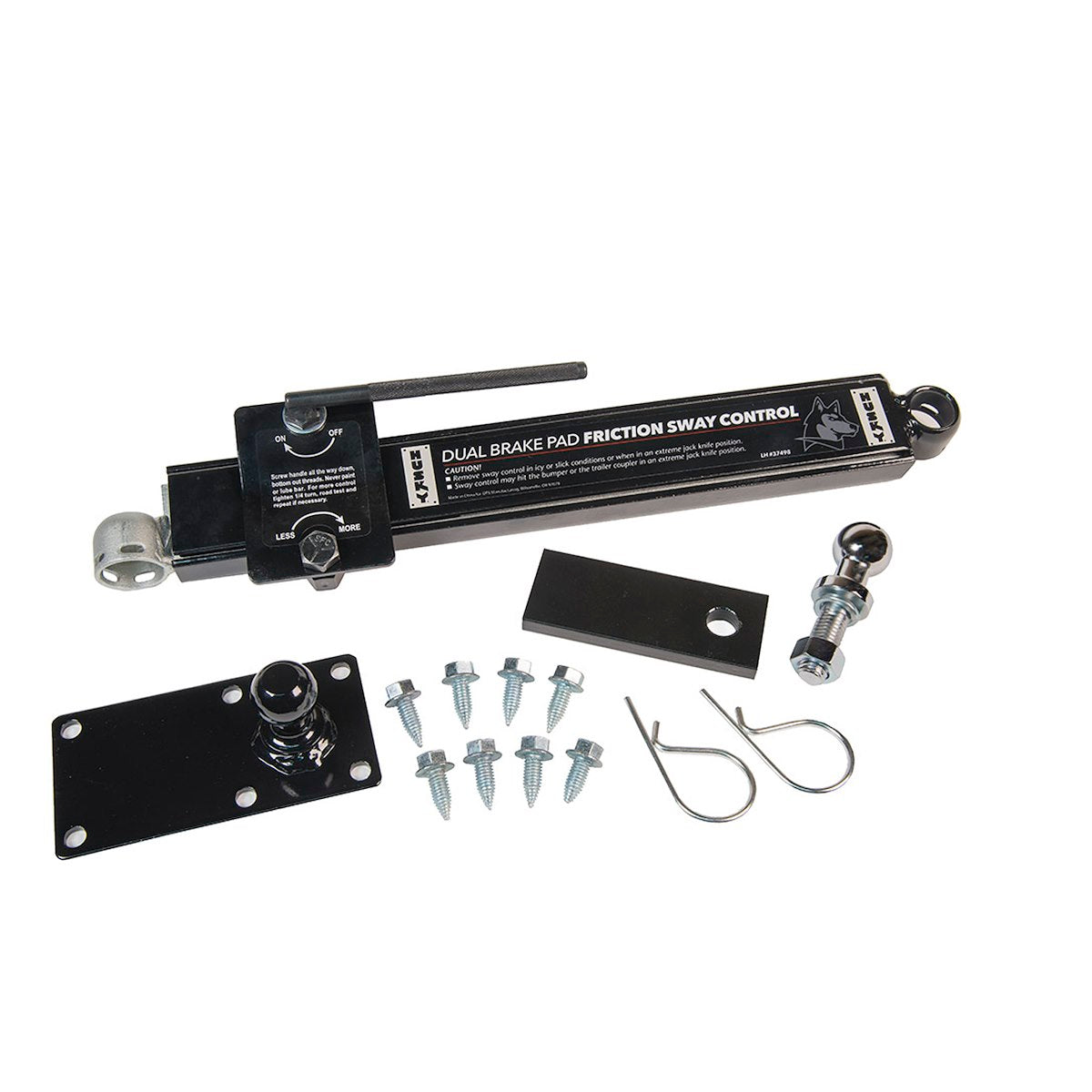 Husky 37498 sway control left hand kit