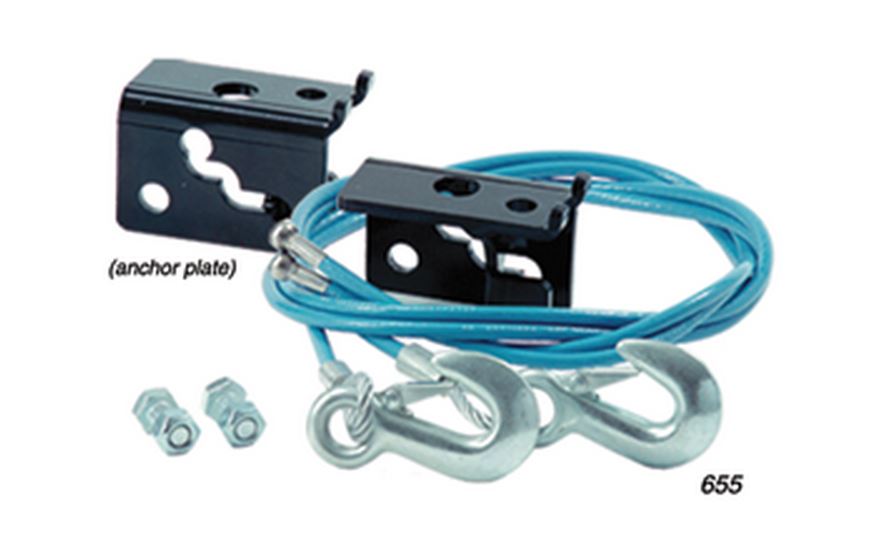 Roadmaster Trailer Safety Cable – EZ-Hook, 6000 Pound Rated, 68 Inch Length