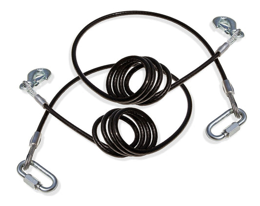 Roadmaster Trailer Safety Cable – 8000 Pound Rated, 80 Inch Length, Galvanized Steel