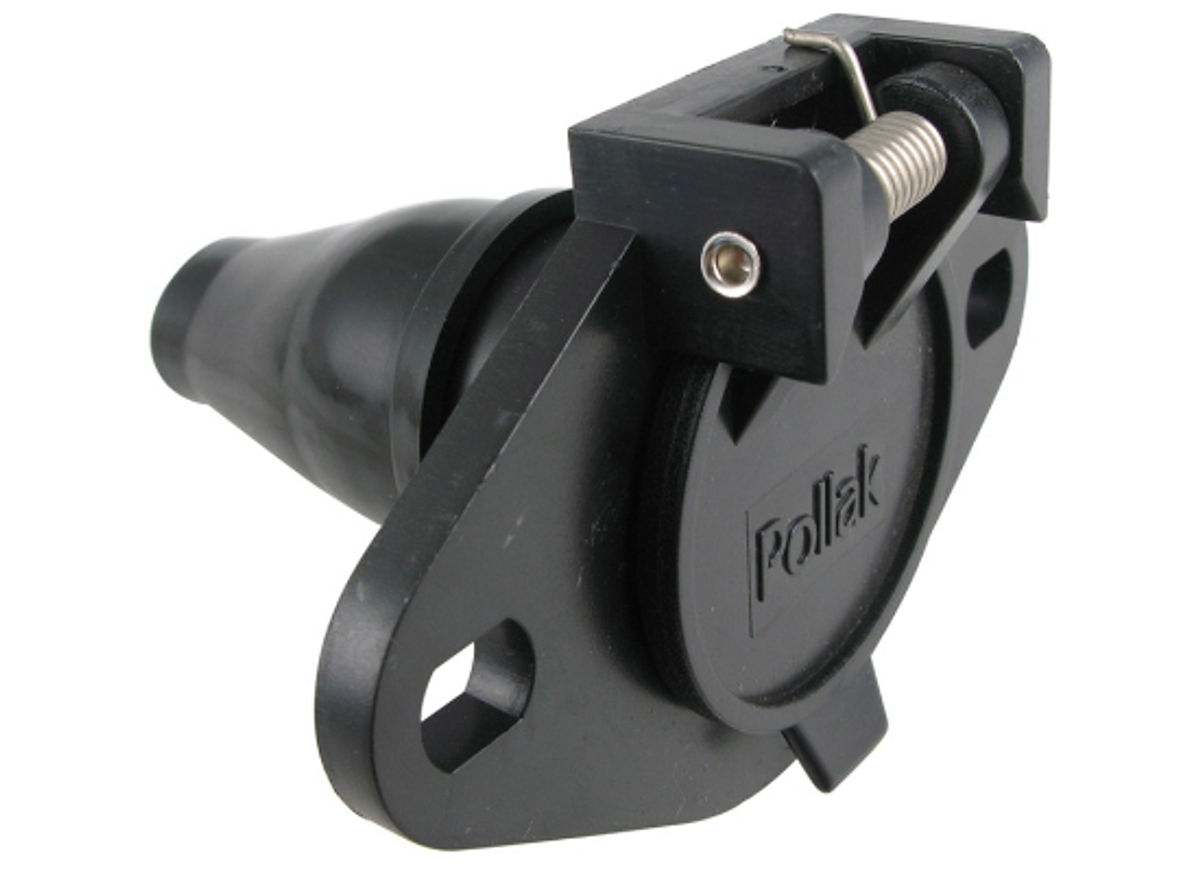 Roadmaster Trailer Wiring Connector – Vehicle Side, 6 Pin, Plastic Housing