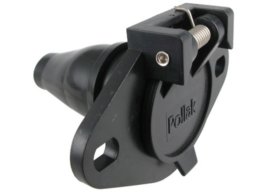 Roadmaster Trailer Wiring Connector – Vehicle Side, 6 Pin, Plastic Housing