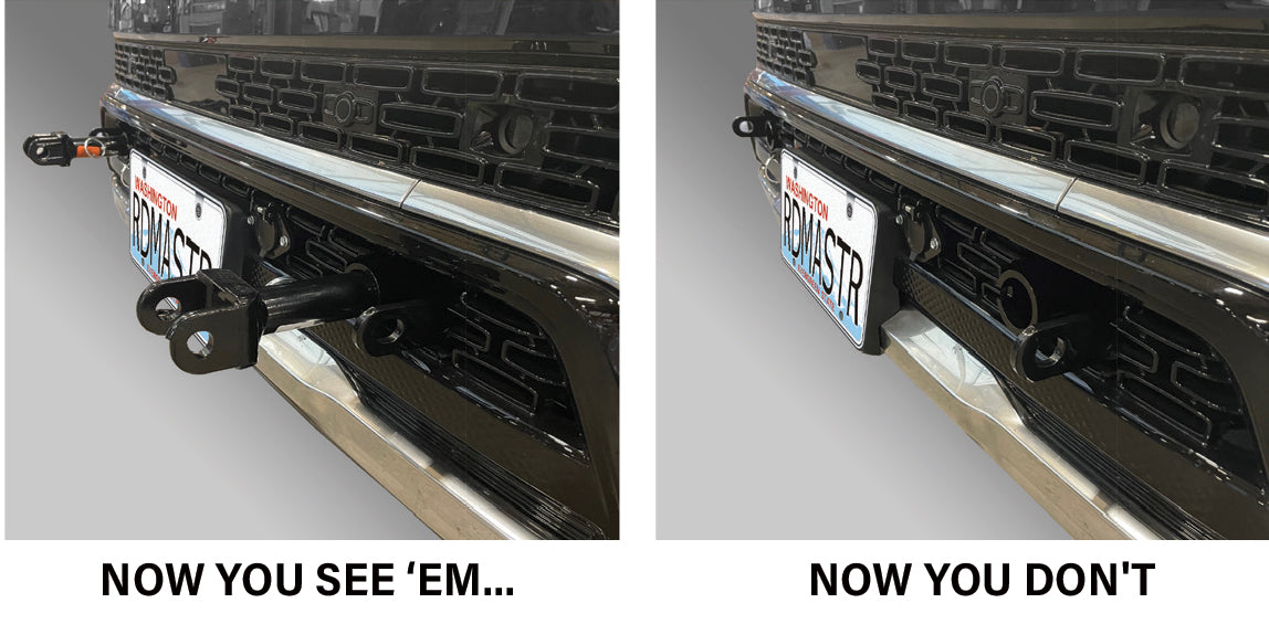 Roadmaster Comfort Ride Tow Bar Base Plate – 2018-2025 Jeep Wrangler JL / 2026 Jeep Wrangler (Without Aftermarket Bumper) – view 3