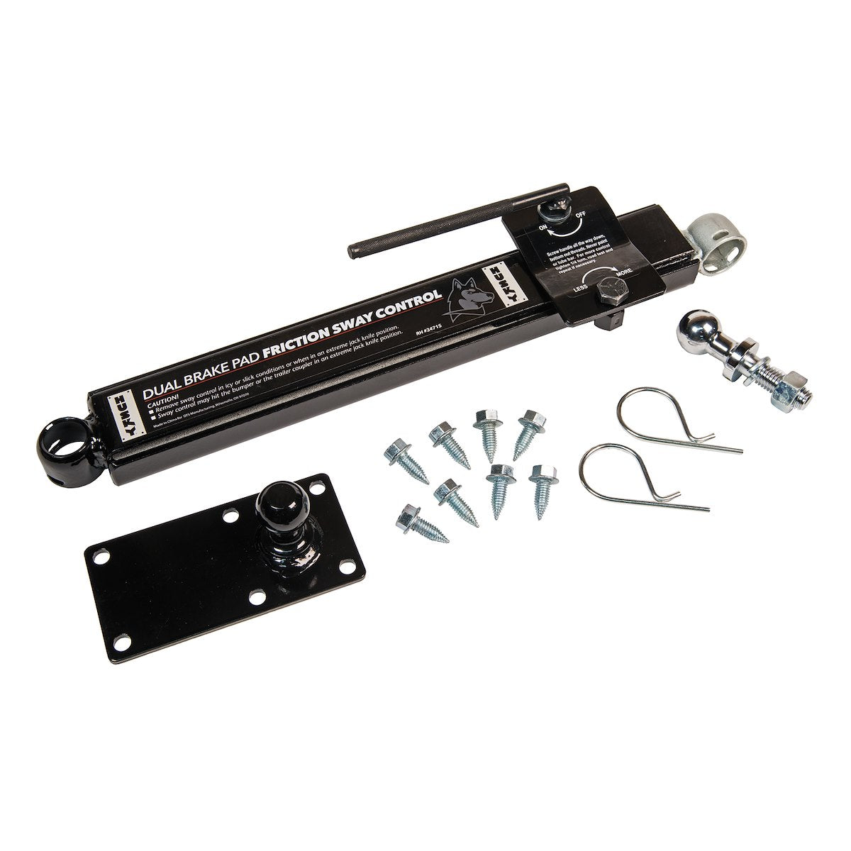 Husky 34715 sway control right hand kit