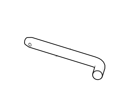 Demco Trailer Hitch Pin – Bent Pin, 4 Inch Length x 1/2 Inch Diameter, For Use With Demco 6021