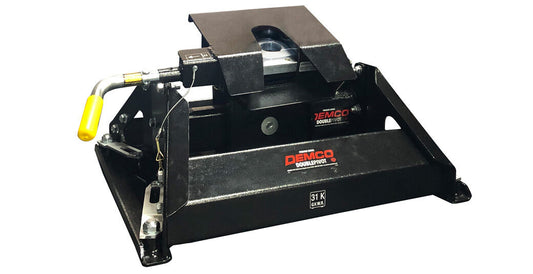 Demco Fifth Wheel Trailer Hitch – UMS Series, With Head/ Head Support/ Handle Kit, Fixed