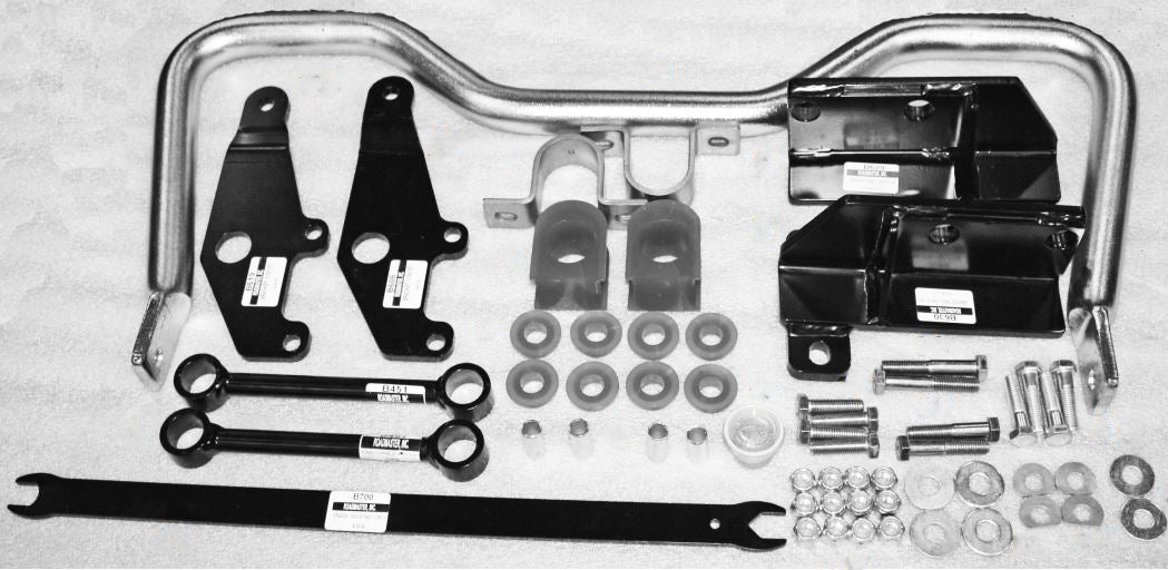 Roadmaster Stabilizer Bar – 1-5/8 Inch Rear Bar Diameter, Cadmium Plated, Chromoly Steel