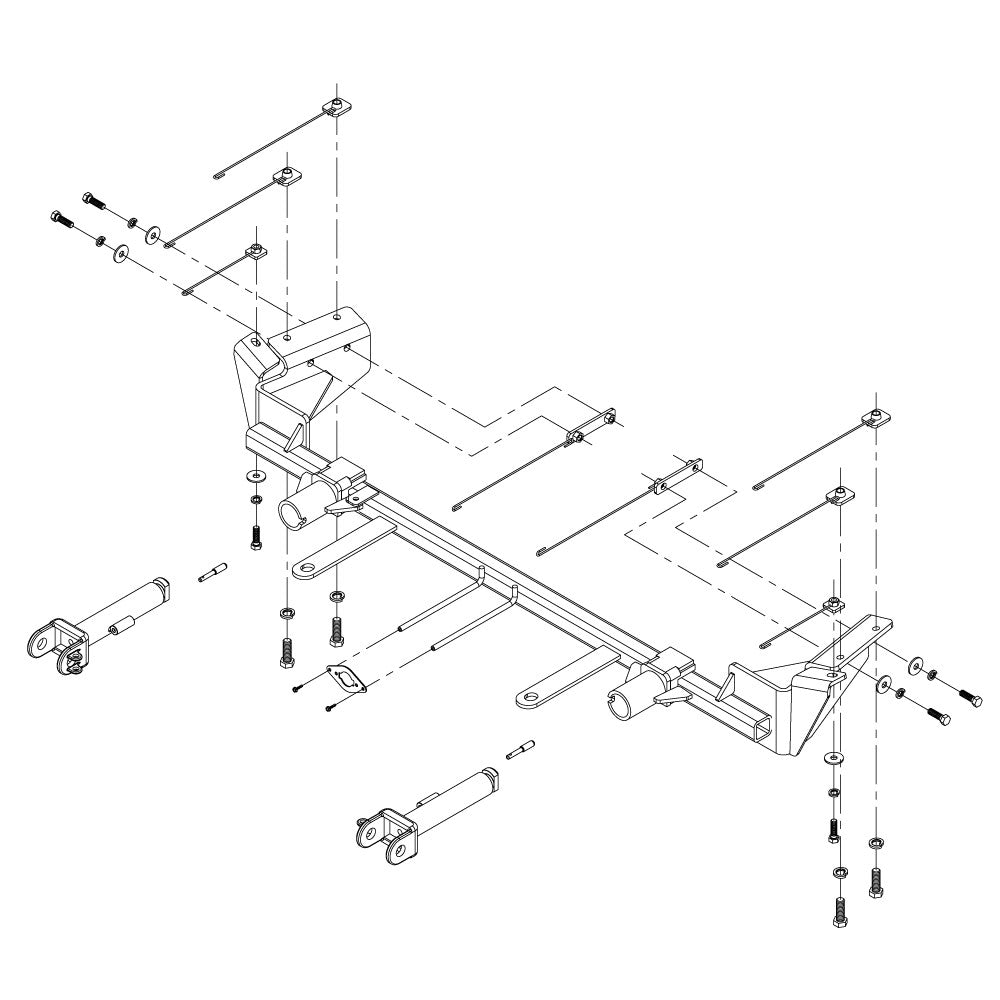 Roadmaster Tow Bar Base Plate – 2022-2023 Chevrolet Traverse