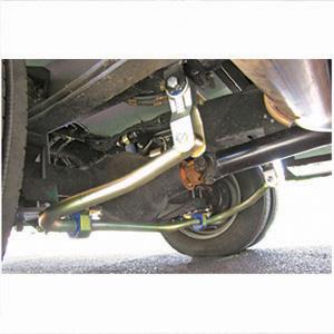 Roadmaster Stabilizer Bar – 1-3/4 Inch Front Bar Diameter, Cadmium Plated, Chromoly Steel