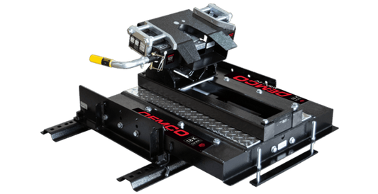 Demco Fifth Wheel Trailer Hitch – Autoslide, 21000 Pound Weight Carrying Capacity, Auto Slide Type