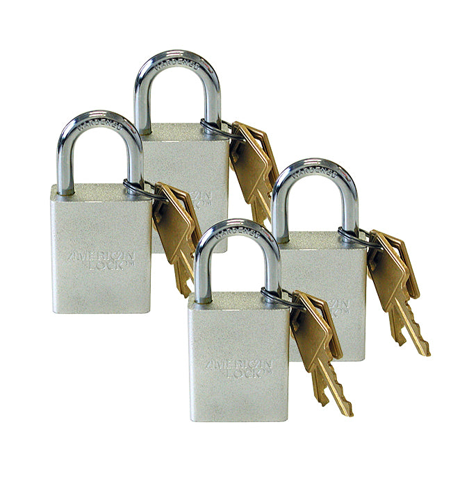 Roadmaster Padlock – Key Type, Steel, Set Of 4