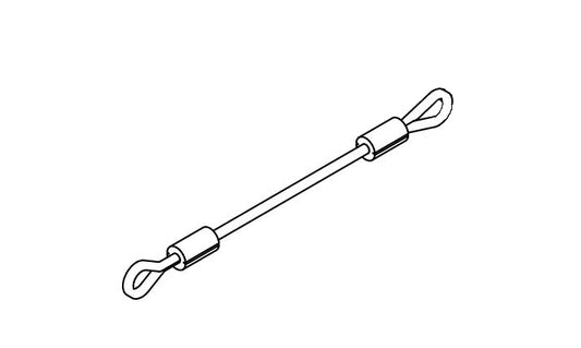Roadmaster Trailer Safety Cable – Add-On Extension, 8000 Pound Rated, 12 Inch Length